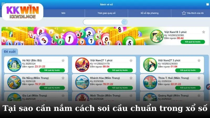 Thông tin cần nắm về cách soi cầu chuẩn trong lô đề