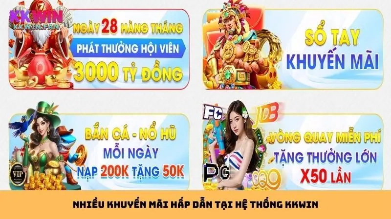 Nhận ưu đãi lớn khi tham gia trải nghiệm giải trí trên hệ thống