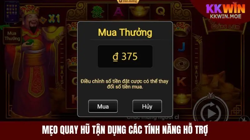 Mẹo sử dụng các tính năng hỗ trợ khi quay hũ