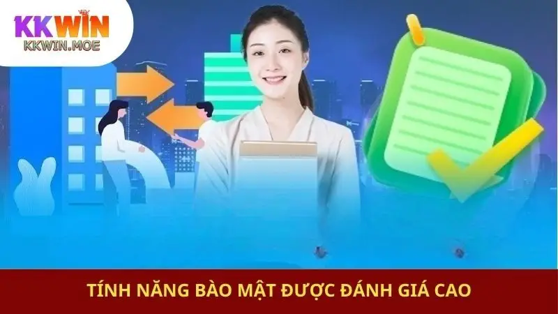 Tính năng bảo mật miễn chê
